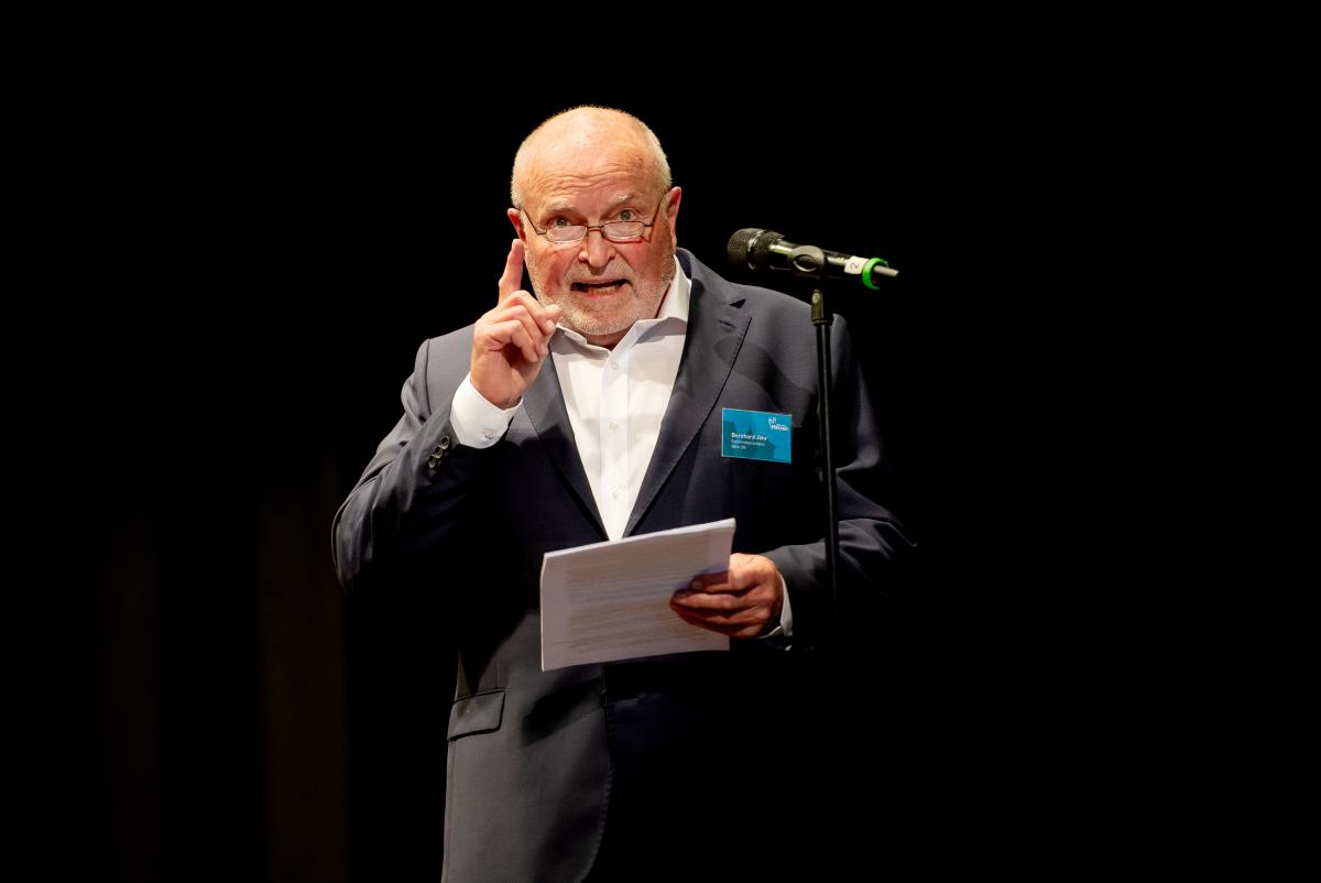 Gemeindepräsident Bernhard Jöhr