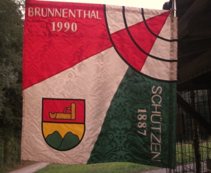 Fahne Schützengesellschaft Brunnenthal