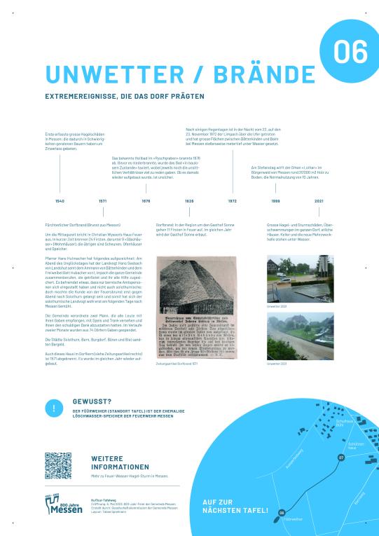 Tafel 6 Unwetter Brände